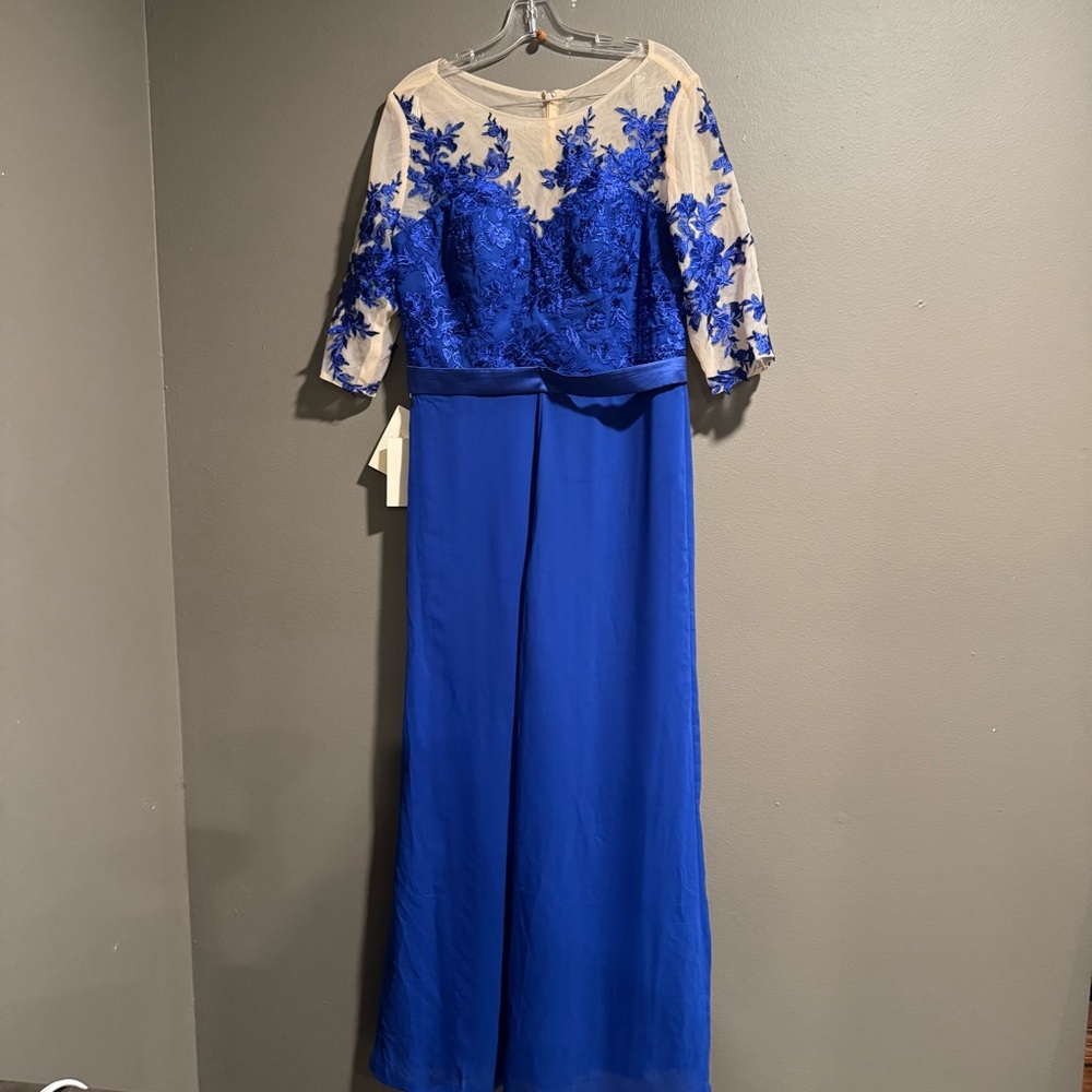 LanTing Blue and Tan Jumpsuit No Size Tag